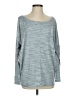 Athleta Gray Blue 3/4 Sleeve T-Shirt Size S - photo 1