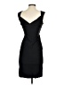 Snap Solid Black Cocktail Dress Size 5 - photo 2
