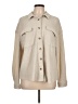 If It Were Me Tan Long Sleeve Blouse Size L - photo 1