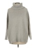 Pink Lily 100% Polyester Gray Turtleneck Sweater Size M - photo 2