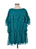 Lane Bryant 100% Polyester Teal Short Sleeve Blouse Size 28 - photo 2