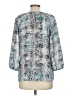 Violet & Claire 100% Polyester Gray 3/4 Sleeve Blouse Size M - photo 2