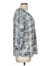 Violet & Claire 100% Polyester Gray 3/4 Sleeve Blouse Size M - photo 4