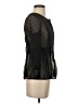 Vanessa Virginia 100% Polyester Black 3/4 Sleeve Blouse Size 0 - photo 4