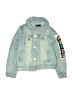 Girls 100% Cotton Blue Denim Jacket Size 5 - 6 - photo 1
