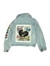 Girls 100% Cotton Blue Denim Jacket Size 5 - 6 - photo 2