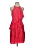 BCBGMAXAZRIA 100% Silk Red Cocktail Dress Size 4 - photo 1