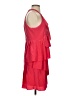BCBGMAXAZRIA 100% Silk Red Cocktail Dress Size 4 - photo 4