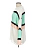 Macaron Color Block White Pullover Sweater Size L - photo 5