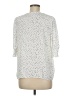 Maison d' Amelie 100% Polyester Ivory 3/4 Sleeve Blouse Size M - photo 2
