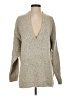 Urban Outfitters Metallic Tan Pullover Sweater Size S - photo 1