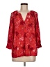 Joie Red 3/4 Sleeve Blouse Size M - photo 1