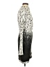 Unbranded Graphic Silver Cocktail Dress Size XS (estimated) - photo 4