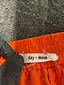 Day + Moon Solid Orange Casual Skirt Size L - photo 3