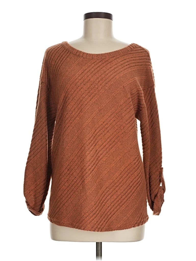 Pre-owned Bke Pullover Sweater In Brown