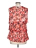 Chadwicks 100% Polyester Red Sleeveless Blouse Size L - photo 2