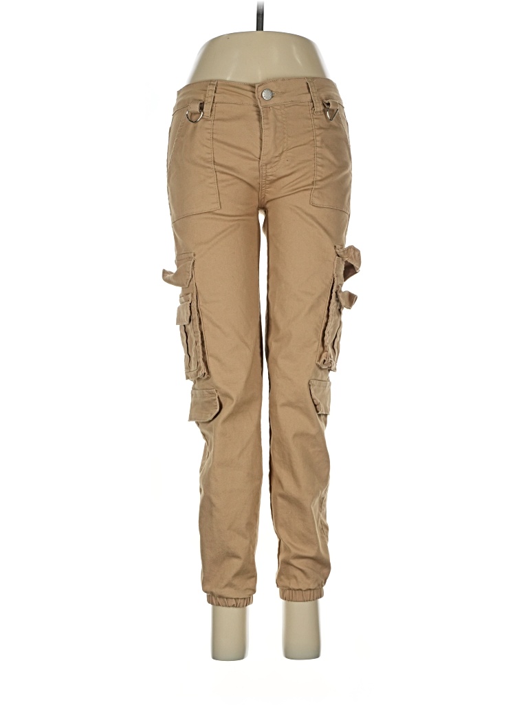 Pre-owned Vip Jeans Cargo Pants In Brown