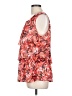 Chadwicks 100% Polyester Red Sleeveless Blouse Size L - photo 5