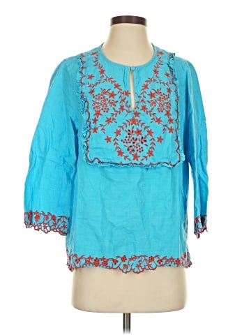 J.Crew 3/4 Sleeve Blouse (view 1)