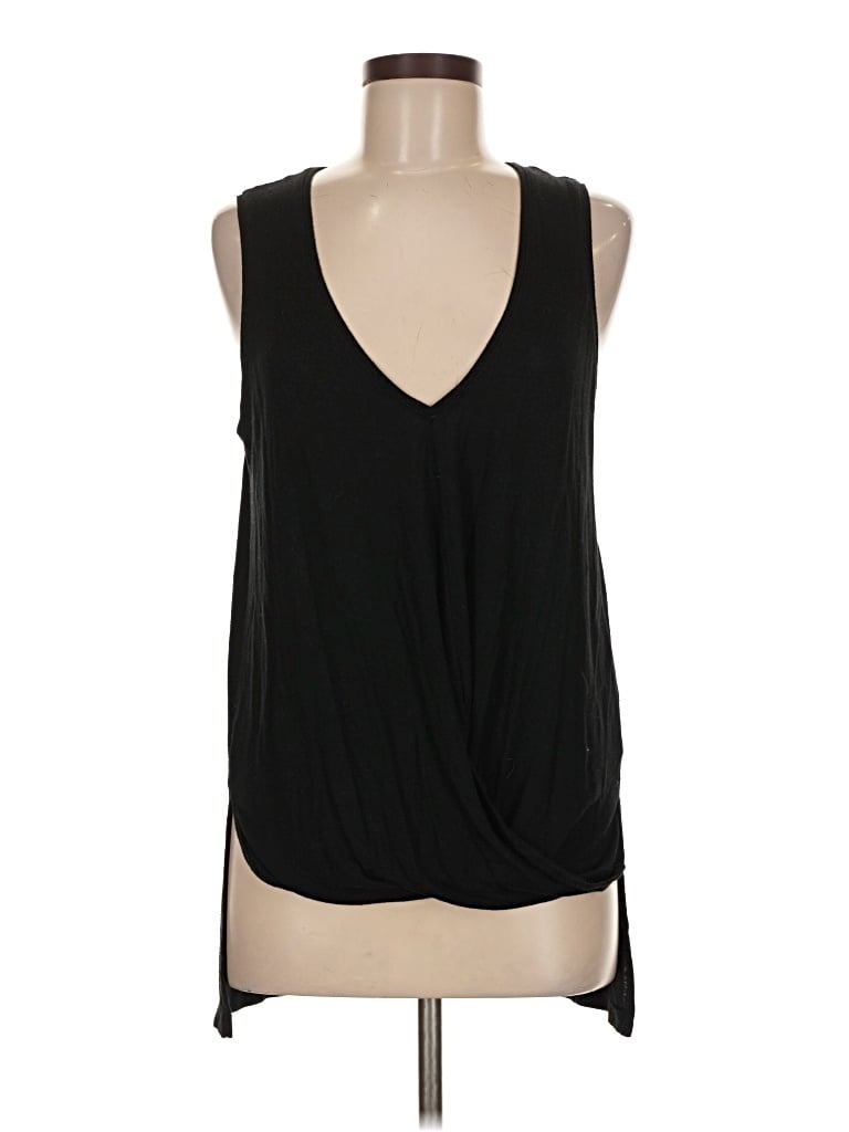 Pre-owned Express One Eleven Sleeveless T-shirt In Black