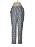 Sigrid Olsen Print Blue Casual Pants Size M - photo 1