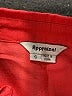 Appraisal Red 3/4 Sleeve Button-Down Shirt Size S - photo 7