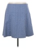 J. McLaughlin Checkered-gingham Blue Casual Skirt Size 8 - photo 1