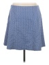 J. McLaughlin Checkered-gingham Blue Casual Skirt Size 8 - photo 2