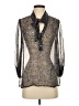 Joie 100% Silk Paisley Gray Blouse Size XS - photo 1