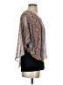 AB Studio 100% Polyester Brown Cardigan Size S - photo 4