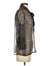 Joie 100% Silk Paisley Gray Blouse Size XS - photo 4