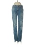 Zara Hearts Blue Jeans Size 4 - photo 1