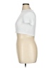 Shein Curve White Short Sleeve Turtleneck Size 0X - photo 5