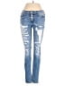 Hudson Jeans Hearts Blue Jeans Size 25 waist - photo 1
