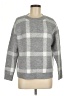 Anne Klein Plaid Gray Pullover Sweater Size M - photo 1