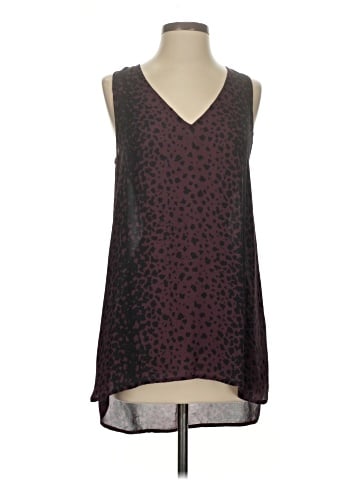Vince. Sleeveless Silk Top (view 1)
