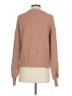 Pink Lily Solid Tan Pullover Sweater Size S - photo 2