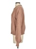Pink Lily Solid Tan Pullover Sweater Size S - photo 5