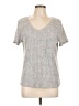 Shein Gray Short Sleeve Top Size L - photo 1