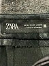 Zara Metallic Black Shorts Size M - photo 3