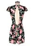 Leith 100% Polyester Tropical Black Romper Size S - photo 2