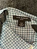 Ann Taylor Checkered-gingham Blue Long Sleeve Button-Down Shirt Size XS - photo 4