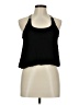 Buttons Black Sleeveless Top Size M - photo 1