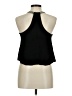 Buttons Black Sleeveless Top Size M - photo 2
