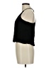 Buttons Black Sleeveless Top Size M - photo 5