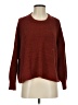Poof! Solid Burgundy Pullover Sweater Size S - photo 1