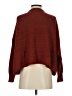 Poof! Solid Burgundy Pullover Sweater Size S - photo 2