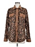 Unbranded 100% Polyester Animal Print Brown Jacket Size M - photo 1