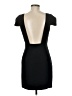Tibi 100% Silk Solid Black Cocktail Dress Size 6 - photo 2