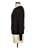 Ann Taylor LOFT Solid Maroon Black Pullover Sweater Size S - photo 5